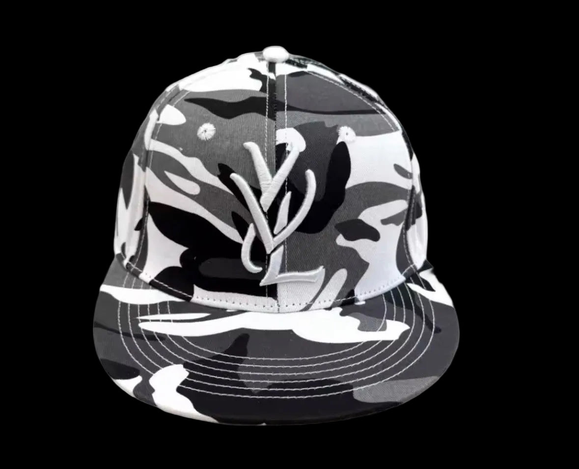 YVL WHITE CAMO PBC CAP
