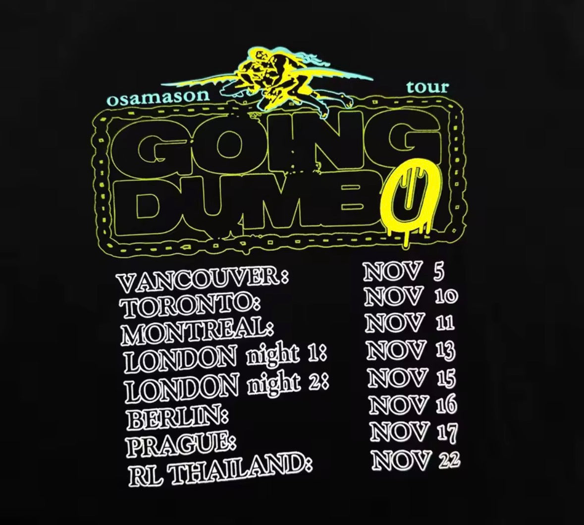 GOING DUMBO OSAMASON LONGSLEEVE