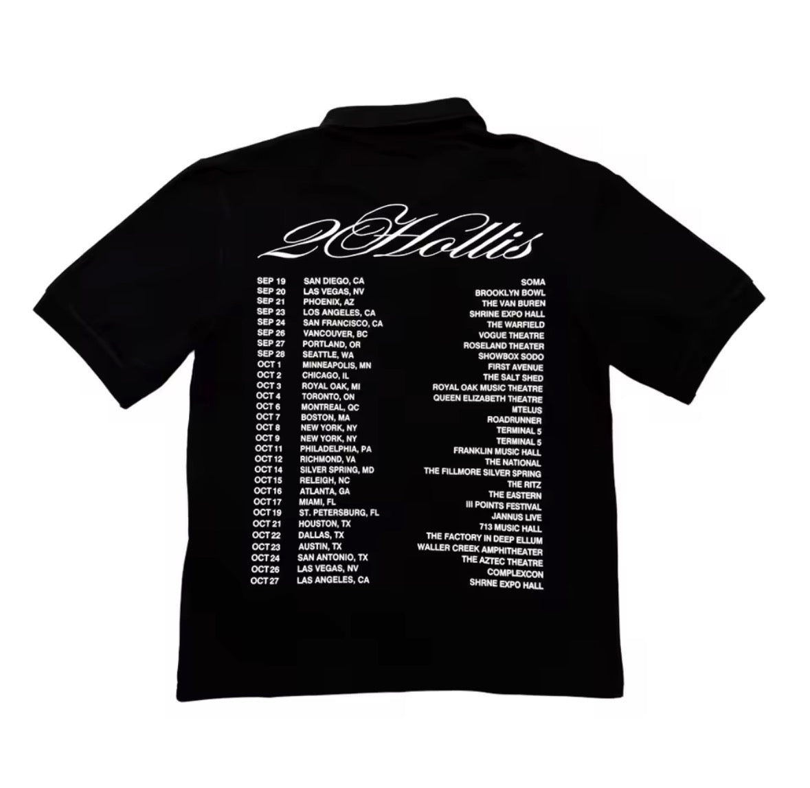 TOUR 2HOLLIS POLO TEE