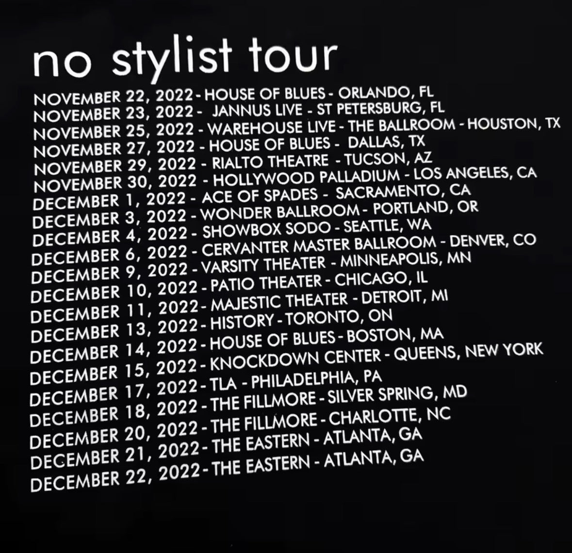 NO STYLIST DESTROY LONELY TEE
