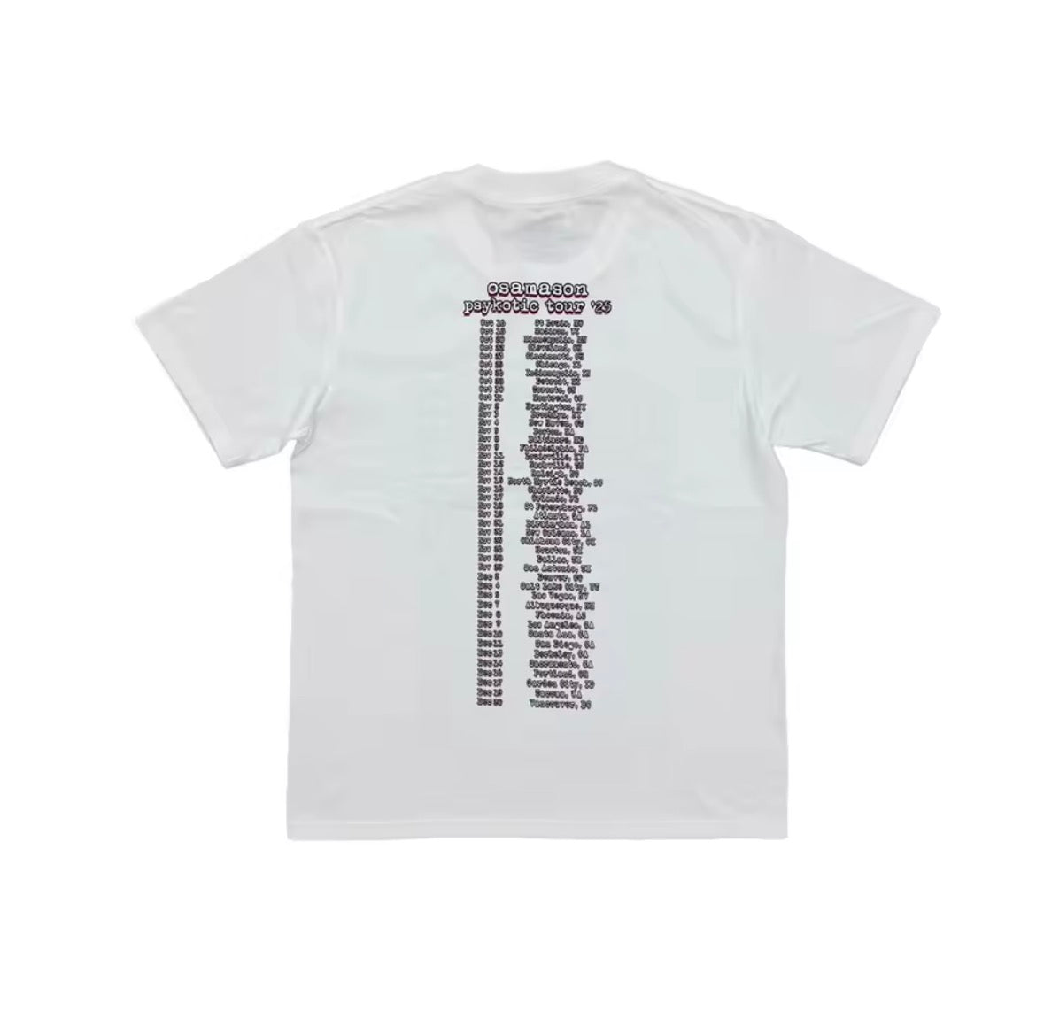PSYKOTIC TOUR OSAMASON TEE