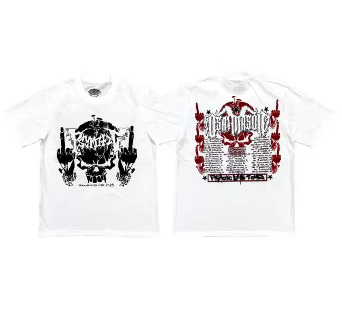 PSYKOTYC SKULL OSAMASON TEE