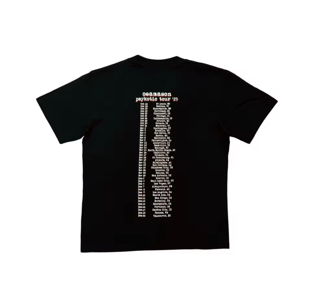 PSYKOTIC TOUR OSAMASON TEE
