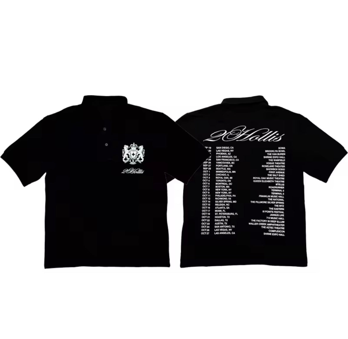 TOUR 2HOLLIS POLO TEE