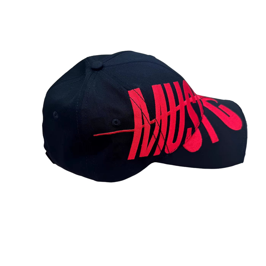 MUSIC BLACK RED CAP